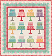 Piece and Plenty Cake Walk Quilt Kit by Lori Holt