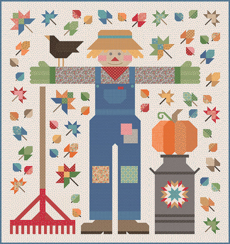 The Quilted Scarecrow Quilt Kit by Lori Holt
