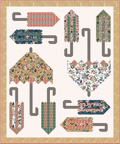 RESERVATION - A Spoonful of Sugar A Gentle Gust Quilt Kit by Jennifer Long