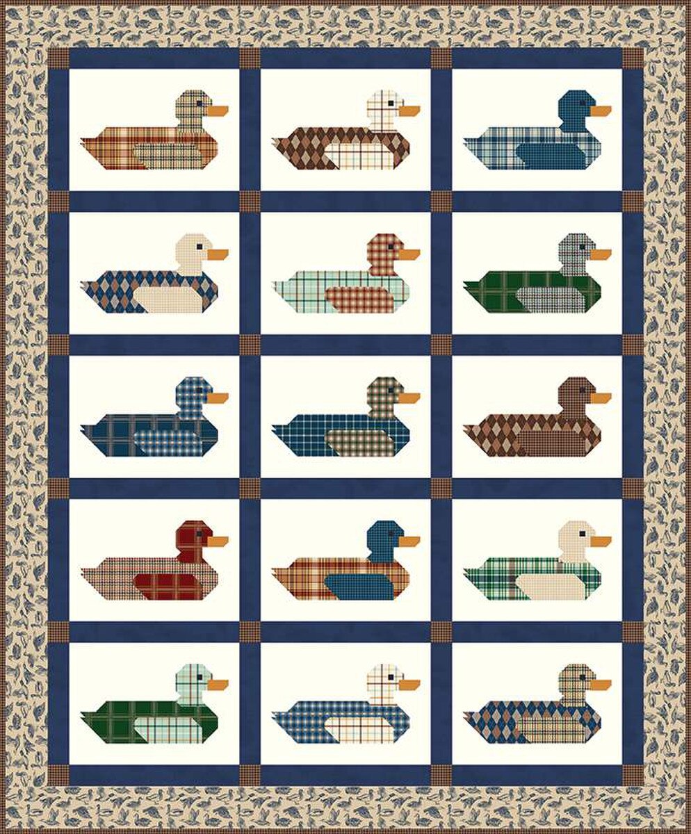 RESERVATION: Plaid-Venture Club Plaid Mallards by The RBD Designers