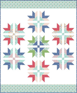 Picnic Crossing Quilt Quilt Pattern by Melissa Mortenson