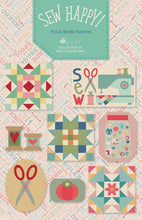 Load image into Gallery viewer, Sew Happy Punch Needle Pattern by Lori Holt