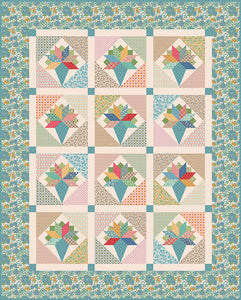RESERVATION - Spring Bouquets Quilt Kit by Lori Holt