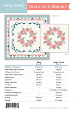 Load image into Gallery viewer, Briarcreek Blooms Quilt Pattern by Amy Smart