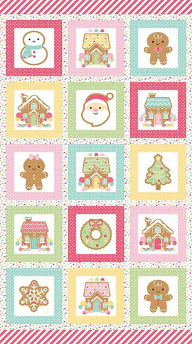 RESERVATION - Gingerbread Kisses Gingerbread Friends Panel by Doodlebug Design Inc.