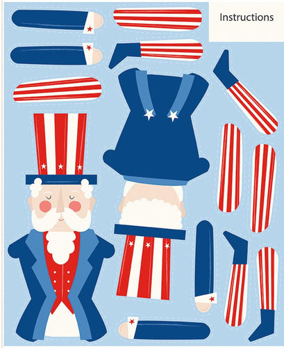 COMING SOON - Firecracker Uncle Sam Panel by My Mind's Eye