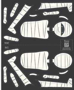 RESERVATION - Frank and Friends Mummy Panel by My Mind's Eye