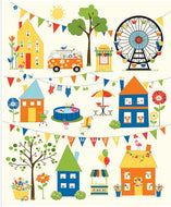 Summer's in Town Panel by Sandy Gervais