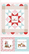 Whimsical Woodland Wall Hanging and Pillow Panel by Tasha Noel