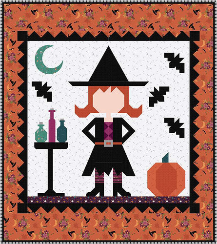 Little Witch Quilt Kit by Jennifer Long