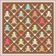 Gingerbread Kisses You Can't Catch Me! Quilt Kit by Doodlebug Design Inc.