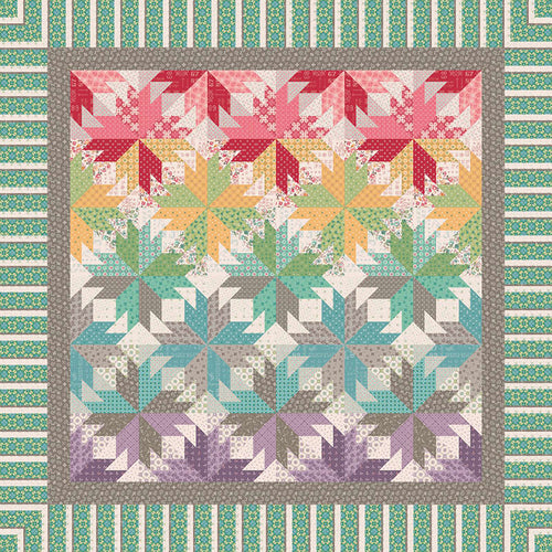 Indian Summer Quilt Kit by Quiltworx