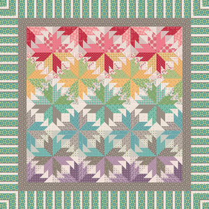 RESERVATION - Indian Summer Quilt Kit by Quiltworx