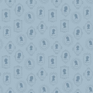 Anne of Green Gables Silhouettes Blue by The RBD Designers