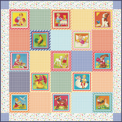 Always in Season I Spy Cutie Pies Quilt Kit by American Jane