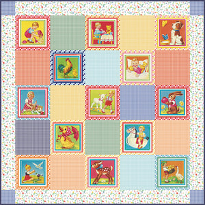 Always in Season I Spy Cutie Pies Quilt Kit by American Jane