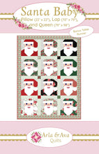 Load image into Gallery viewer, Santa Baby Quilt Pattern by Aria and Ava