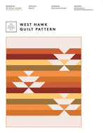 West Hawk Quilt Pattern by The Blanket Statement