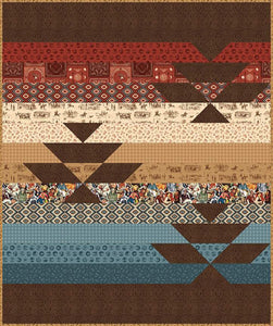 RESERVATION - John Wayne American West West Hawk Quilt Kit by The Blanket Statement Quilt Co.