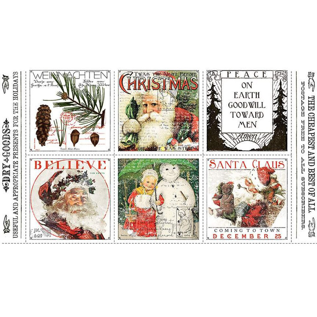 Classic Christmas Christmas Patch Panel by J. Wecker Frisch