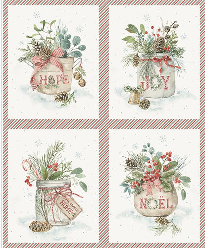 RESERVATION - Holiday Spirit Pillow Panel by Lisa Audit