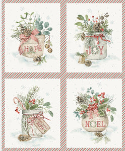 RESERVATION - Holiday Spirit Pillow Panel by Lisa Audit