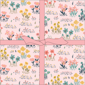 Painted Blossoms 10" Stacker by Amanda Grace for Poppie Cotton