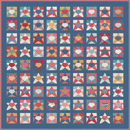 Americana Paper Stars Quilt Kit by Lori Holt