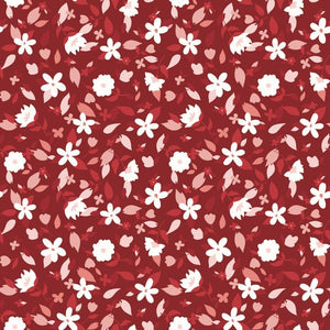 Yacht Club Flowers Red by Amanda Niederhauser