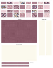 Load image into Gallery viewer, RESERVATION - Twilight on the Prairie Twilight Gathering April Home Dec Panel (Burgundy) by Modern Prairie