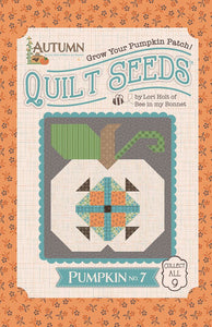 Autumn Quilt Seeds Fabric Kit - Pumpkin No. 7 by Lori Holt
