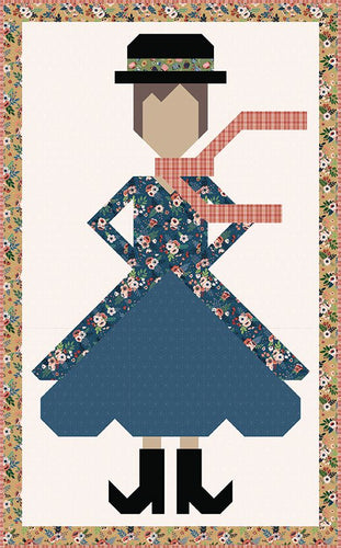 RESERVATION - A Spoonful of Sugar Mary Poppins Quilt Kit by Jennifer Long