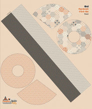 Load image into Gallery viewer, RESERVATION - Pumpkin and Licorice Patchwork Witch Hat Home Dec DIY Panel - Hexie Patchwork by Lori Holt