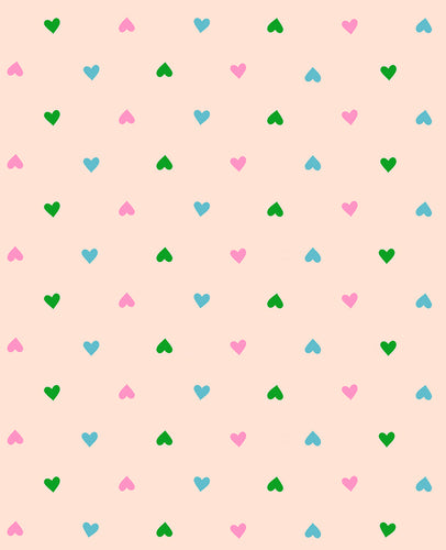 COMING SOON - Best Day Ever Hearts Peach Cream by Melody Miller