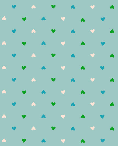 COMING SOON - Best Day Ever Hearts Turquoise by Melody Miller