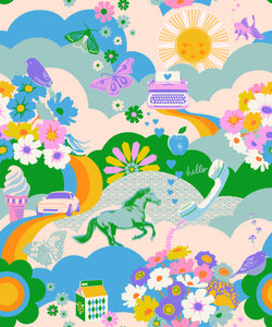 COMING SOON - Best Day Ever Retro Kitsch Verdant by Melody Miller