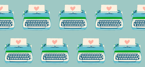 COMING SOON - Best Day Ever Typewriters Turquoise by Melody Miller