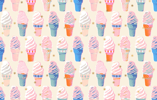 COMING SOON - Best Day Ever Ice Cream Metallic Natural by Melody Miller