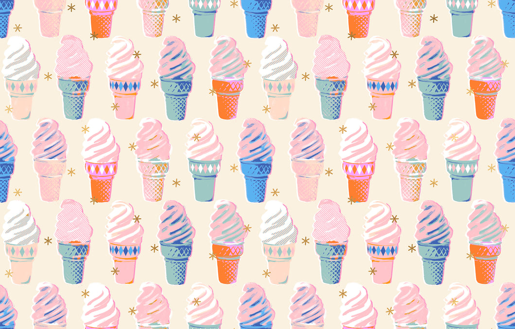 COMING SOON - Best Day Ever Ice Cream Metallic Natural by Melody Miller