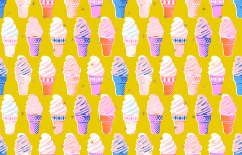 COMING SOON - Best Day Ever Ice Cream Metallic Golden by Melody Miller