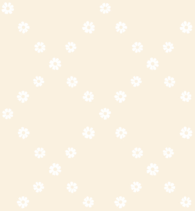 COMING SOON - Best Day Ever Diamond Flowers White on Natural by Melody Miller
