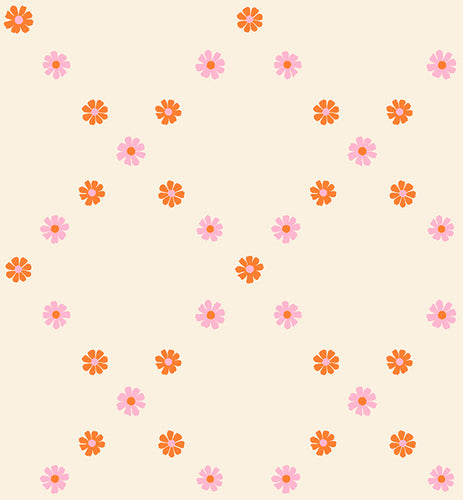 COMING SOON - Best Day Ever Diamond Florals Posy Orange by Melody Miller