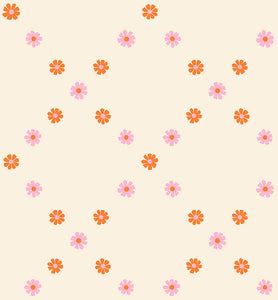 COMING SOON - Best Day Ever Diamond Florals Posy Orange by Melody Miller
