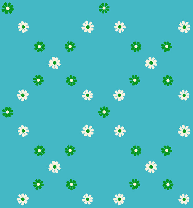 COMING SOON - Best Day Ever Diamond Flowers Dark Turquoise by Melody Miller