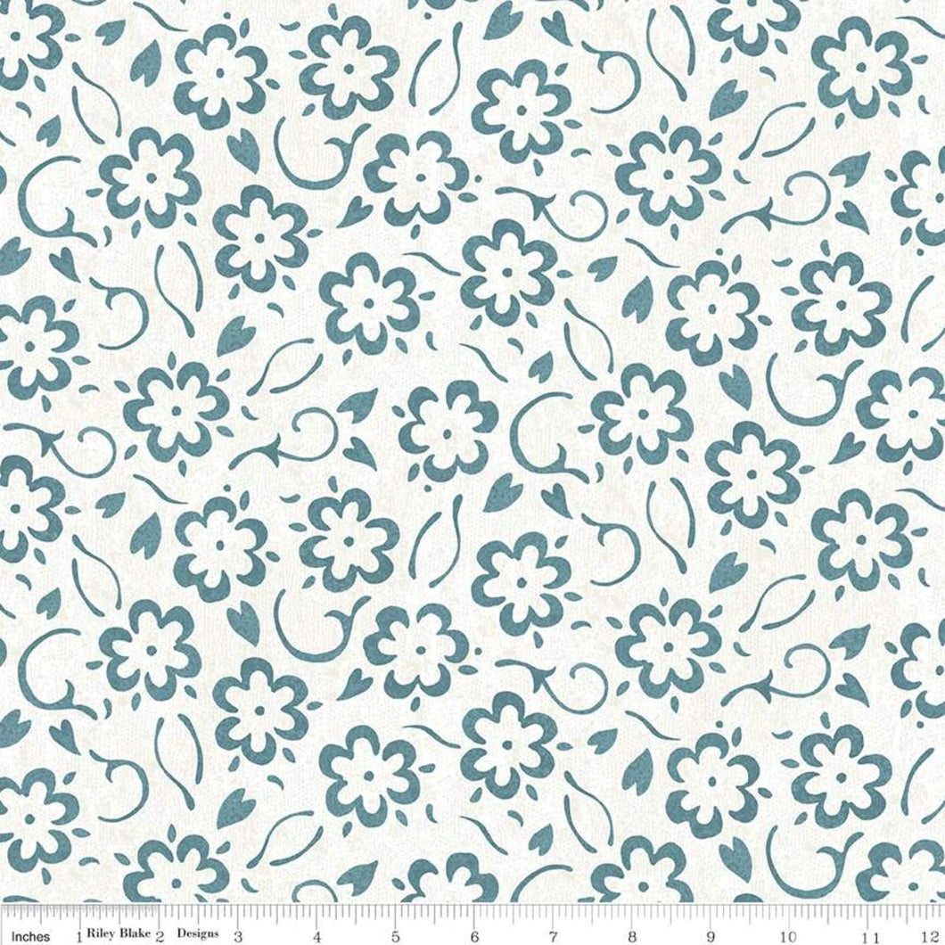 Best of She Who Sews - Flower Stencils Blue by J. Wecker Frisch