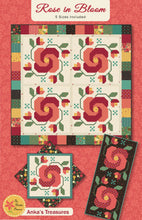 Load image into Gallery viewer, Rose in Bloom Quilt Pattern by Heather Peterson
