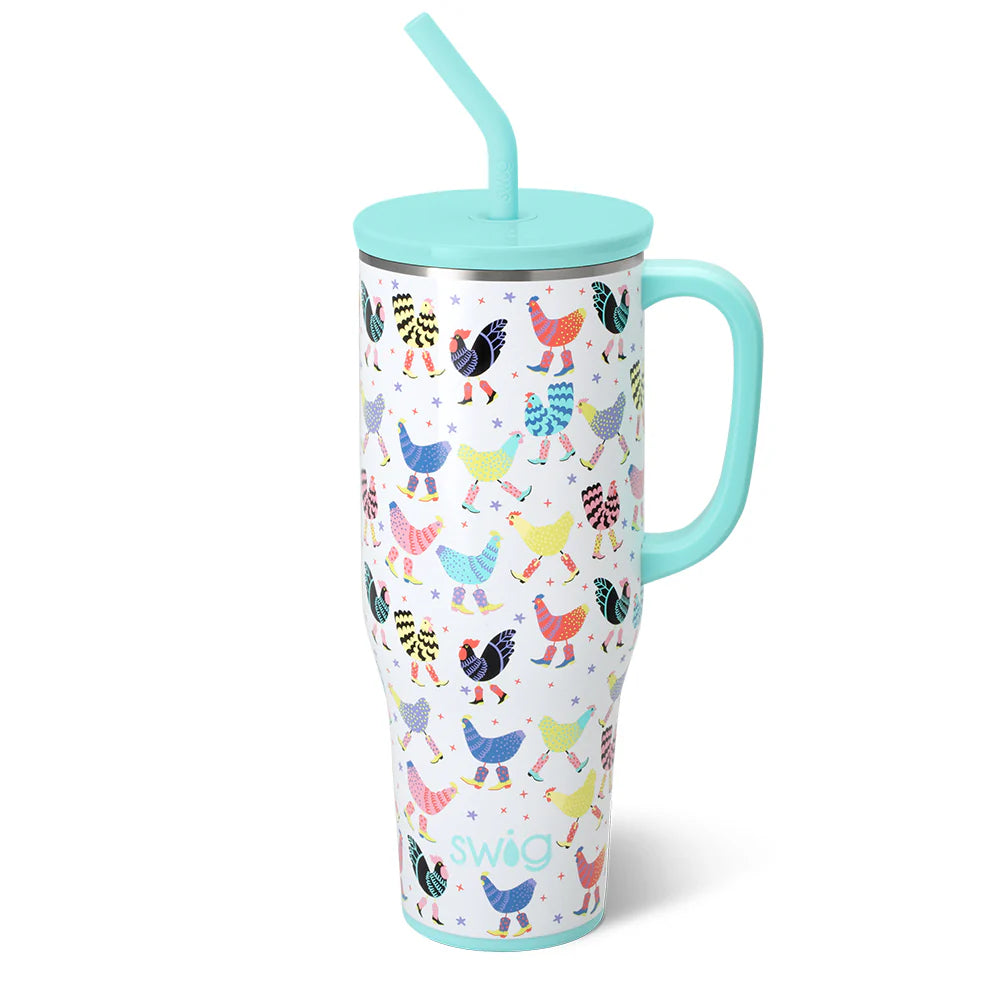 Swig Life - Funky Chicken Mega Mug 40 oz by Swig Life