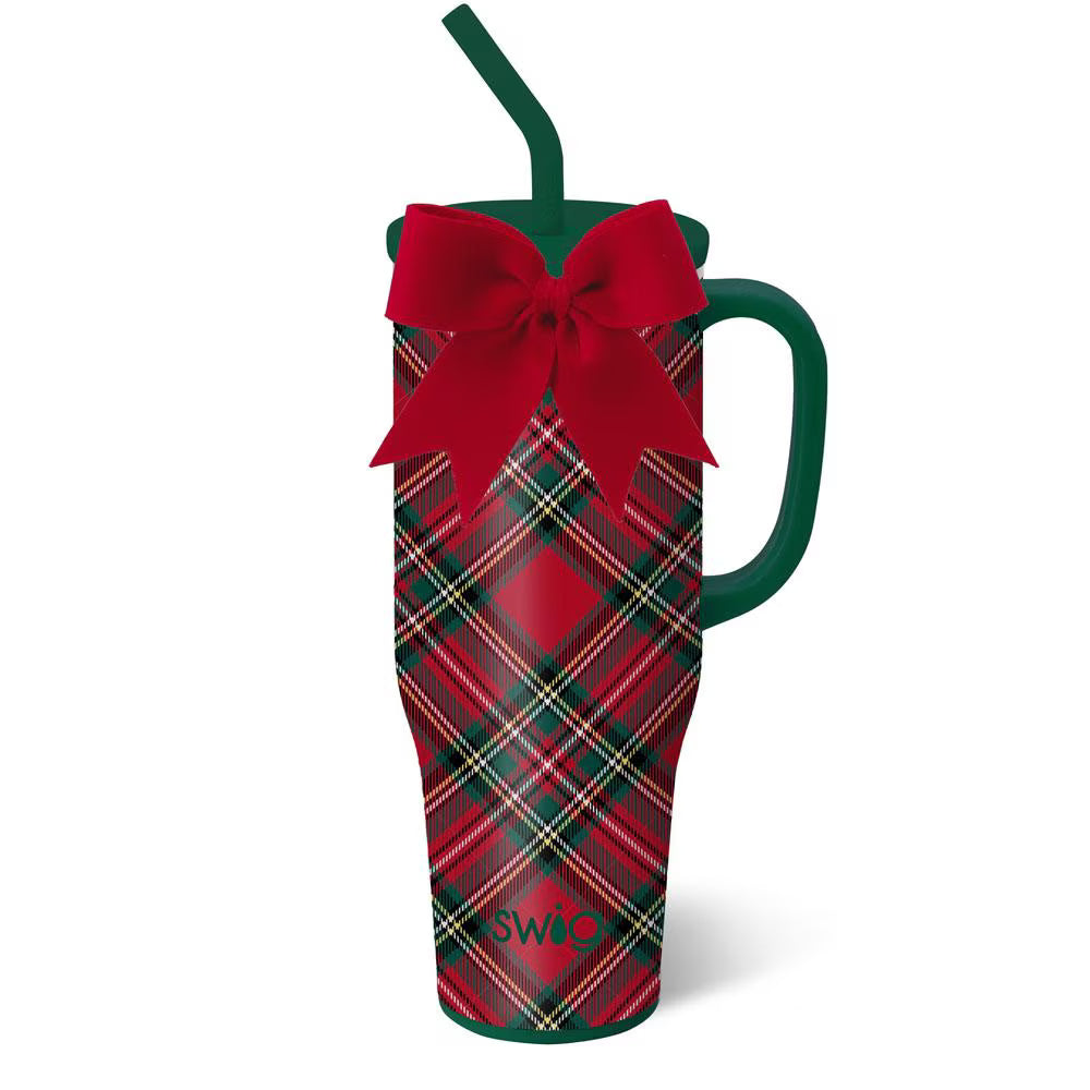 Swig Life Christmas Plaid Mega Mug - 40 oz by Swig Life