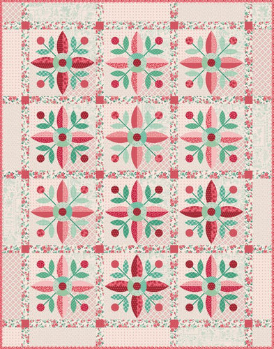 RESERVATION - Berry and Sage Vintage Appliqué Quilt Kit by Lori Holt
