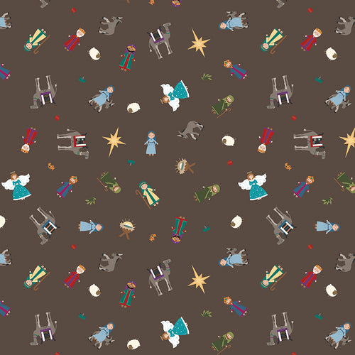 Silent Night - Story Characters Earth Sparkle by Jennifer Long